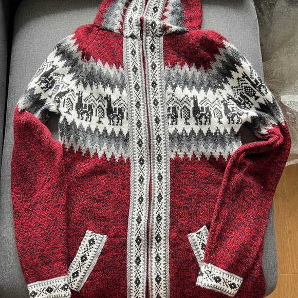 Unisex Alpaca Wool Sweater - Picture 3 of 6